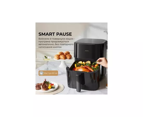 Мультипіч MOVA AeroChef FD10s Pro Black (VFF12A-BL-S), зображення 8