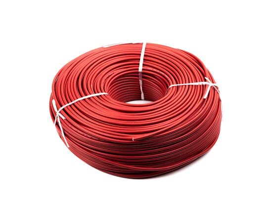 Кабель силовий PV 4 мм, бух/100м, red HiSmart (NV820412)