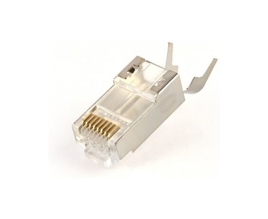 Конектор RJ45 cat.7 FTP 8P8C * 10 (наскрізні отв., позолоч. конт.) Cablexpert (LC-PTF7-01/10), зображення 3