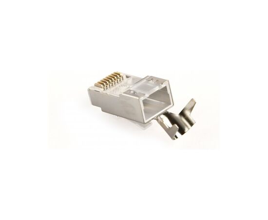 Конектор RJ45 cat.7 FTP 8P8C * 10 (наскрізні отв., позолоч. конт.) Cablexpert (LC-PTF7-01/10), зображення 4