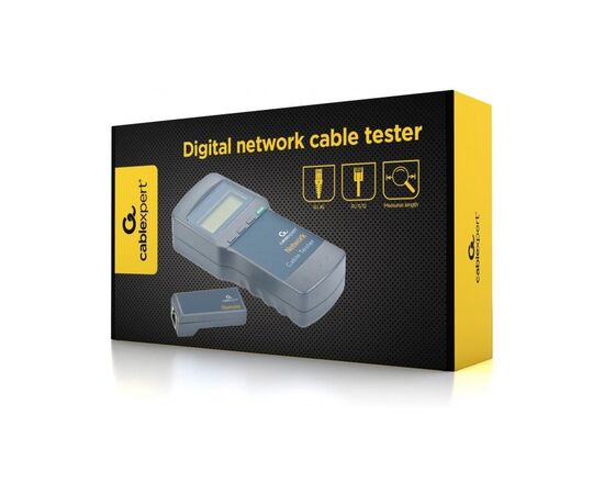 Тестер кабельный UTP, STP, коаксиал, измерение длины Cablexpert (NCT-31), изображение 2
