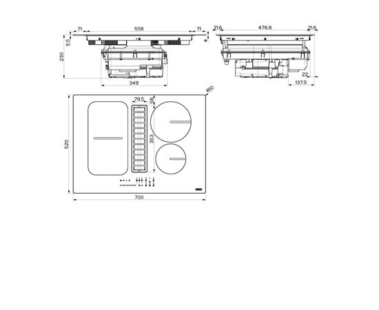 Варочная поверхность Franke FSM 709 HI (340.0678.203), изображение 5