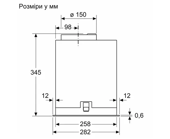 Витяжка кухонна Bosch DLN56AC60, зображення 9