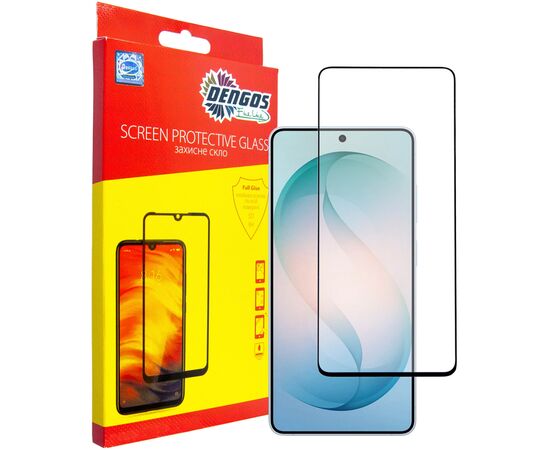Стекло защитное Dengos Full Glue Samsung Galaxy S26 Ultra Black (TGFG-444)