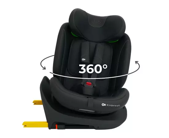 Автокрісло Kinderkraft i-Grow 2 Plus i-Size Black (KCIGRO02BLKPL00) (5902533929825), зображення 4