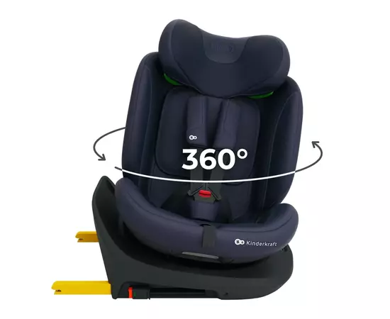 Автокрісло Kinderkraft i-Grow 2 Plus i-Size Navy (KCIGRO02NAVPL00) (5902533929856), зображення 4