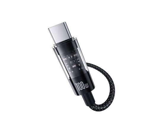 Дата кабель USB-C to USB-C 1.0m 100W black Baseus (1167202), изображение 3