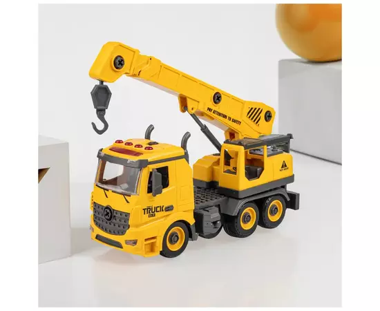 Конструктор Otamanko АВТОКОНСТРУКТОР Будівельний кран (YW9070A), зображення 8