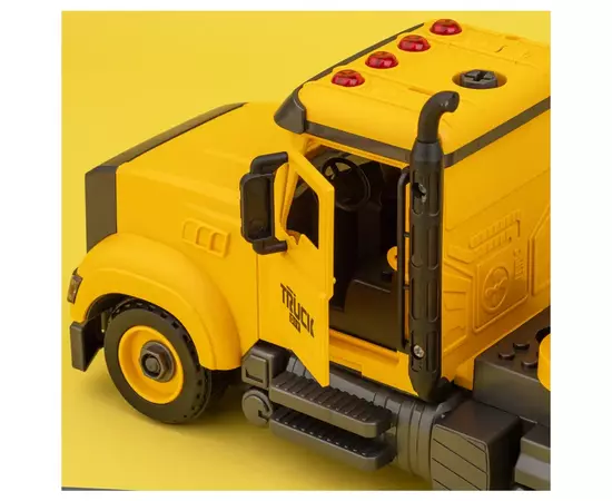 Конструктор Otamanko АВТОКОНСТРУКТОР Вантажівка тягач з екскаватором (YW9085C), зображення 5