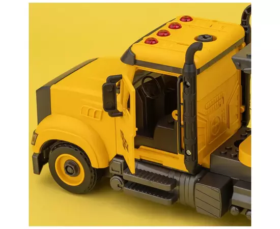 Конструктор Otamanko АВТОКОНСТРУКТОР Грузовик тягач с легковыми авто (YW9085D), изображение 5