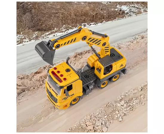 Конструктор Otamanko АВТОКОНСТРУКТОР Экскаватор (YW9070B), изображение 9
