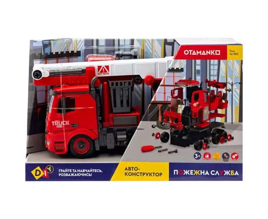 Конструктор Otamanko АВТОКОНСТРУКТОР Пожарная стремянка (YW9080A), изображение 12