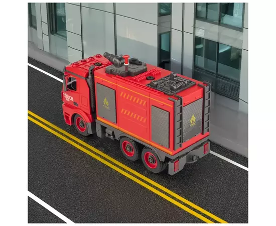 Конструктор Otamanko АВТОКОНСТРУКТОР Пожежна ємність для води з помпою (YW9080C), зображення 10