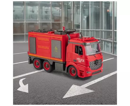 Конструктор Otamanko АВТОКОНСТРУКТОР Пожежна ємність для води з помпою (YW9080C), зображення 9