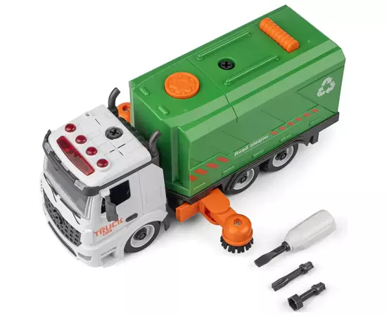 Конструктор Otamanko АВТОКОНСТРУКТОР Уборщик улиц (YW9082B), изображение 2