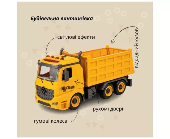 Конструктор Otamanko АВТОКОНСТРУКТОР Самосвал (YW9070D), изображение 2