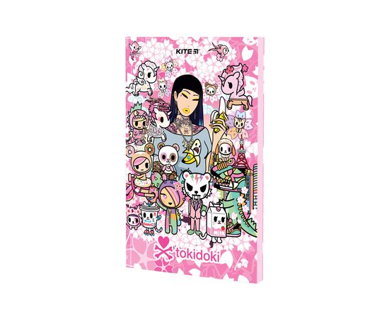 Блокнот Kite термобиндер tokidoki А5, 64 листа, нелинированный (TK23-193-1)