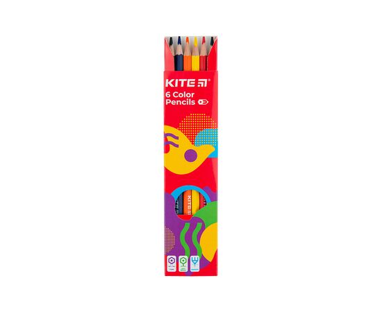 Олівці кольорові Kite Fantasy 6 кольорів (K22-050-2), зображення 3