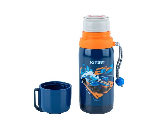 Поїльник-непроливайка Kite Термос 350 мл, Hot Wheels (HW24-301), зображення 2