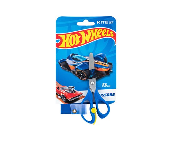 Ножницы Kite детские с пружиной Hot Wheels 13 см (HW24-129)