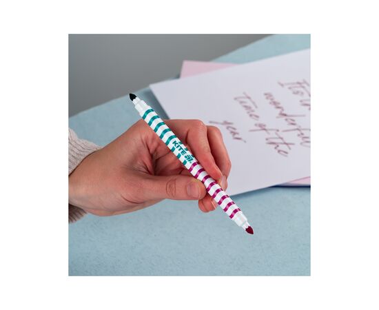 Фломастери Kite Creative двосторонні 12 кольорів (K-1151), зображення 3
