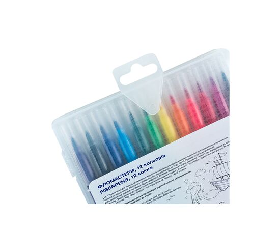 Фломастери Kite Creative пензлики 12 кольорів (K-1150), зображення 2