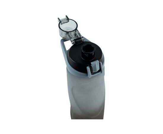Поїльник-непроливайка Kite 760 мл, сіро-чорна (K24-1200-1), зображення 3