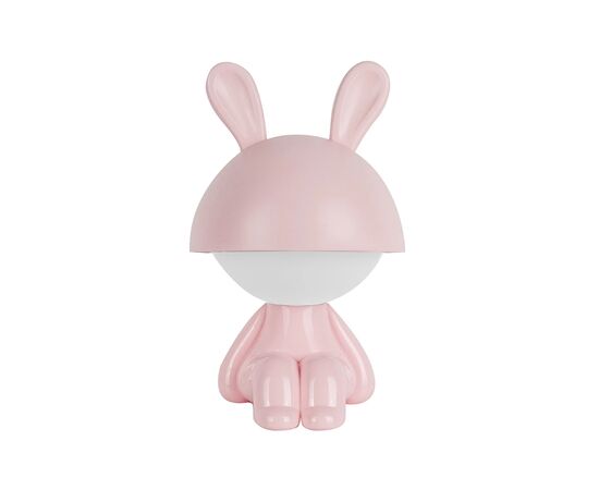 Нічник Kite Світильник LED з акумулятором Cute Bunny, рожевий (K25-316-1-2), зображення 2