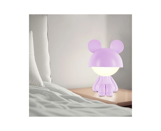 Нічник Kite Світильник LED з акумулятором Cute Mouse, фіолетовий (K25-316-2-5), зображення 5