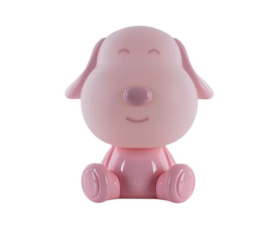Ночник Kite Светильник LED с аккумулятором Doggy, розовый (K24-491-3-2), изображение 2