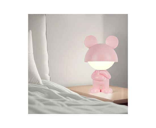 Ночник Kite Светильник LED с аккумулятором Dreamy Mouse, розовый (K25-315-2-2), изображение 5