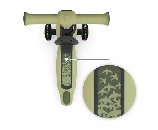 Самокат Kinderkraft Halley 2 Grassland Green (KRHALL02GRE0000) (5902533930180), изображение 2