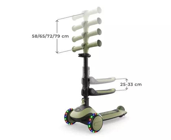 Самокат Kinderkraft Halley 2 Grassland Green (KRHALL02GRE0000) (5902533930180), изображение 5