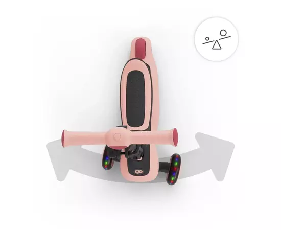 Самокат Kinderkraft Halley 2 Rose Pink (KRHALL02PNK0000) (5902533930173), изображение 6
