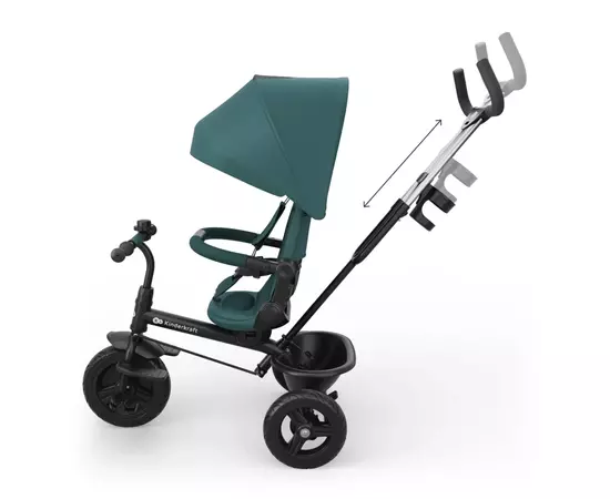Дитячий велосипед Kinderkraft Aston 2 Plus Green (KRASTO02GREPL00) (5902533929917), зображення 8