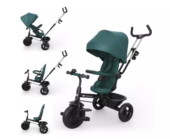 Дитячий велосипед Kinderkraft Aston 2 Plus Green (KRASTO02GREPL00) (5902533929917)