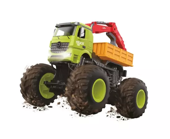 Конструктор Otamanko Автоконструктор BIGFOOT Вездеход Погрузчик (FY002A (green)), изображение 2