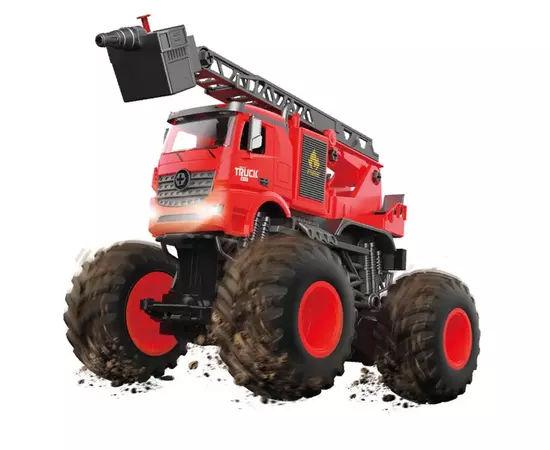 Конструктор Otamanko Автоконструктор BIGFOOT Вездеход Пожарный кран с водой (FY002A (red))