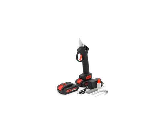 Секатор Voltronic акумуляторний YT40497, 2xАКБ, ЗП, Black, Case (YT40497), зображення 3