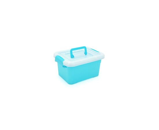 Ящик для інструментів Voltronic 250 х 185 х 125 мм, блакитний (Box-250 х 185 х 125)