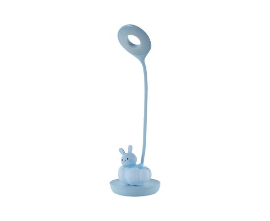 Настольная лампа Kite Cloudy Bunny LED с аккумулятором, голубая (K24-493-1-3), изображение 2