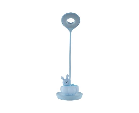 Настольная лампа Kite Cloudy Bunny LED с аккумулятором, голубая (K24-493-1-3), изображение 3