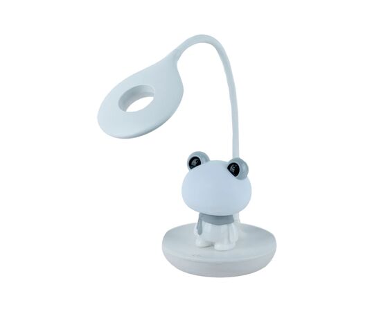Настольная лампа Kite Froggy LED с аккумулятором, белая (K24-492-3-1)