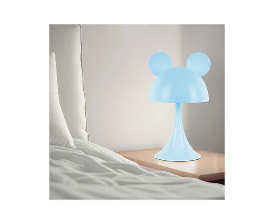 Нічник Kite Світильник LED з акумулятором Simple Mouse, блакитний (K25-317-2-3), зображення 5