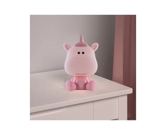Ночник Kite Светильник LED с аккумулятором Unicorn, розовый (K24-491-1-2), изображение 5