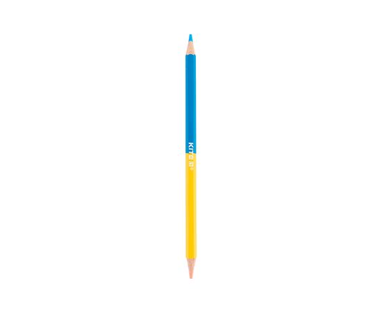 Карандаши цветные Kite Classic двосторонні, 12 кольорів (K-054), изображение 2