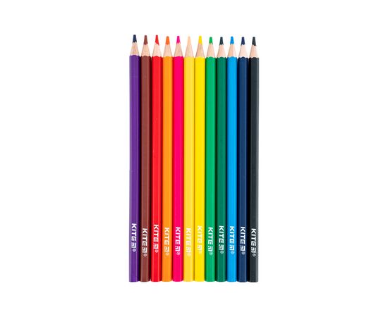 Карандаши цветные Kite Classic 12 кольорів (K-051), изображение 3