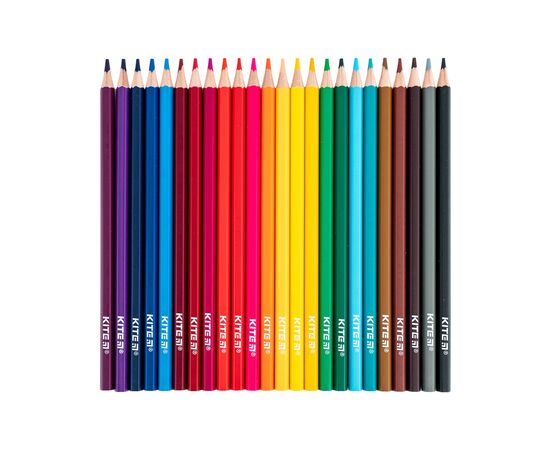 Олівці кольорові Kite Classic 24 кольори (K-055), зображення 3