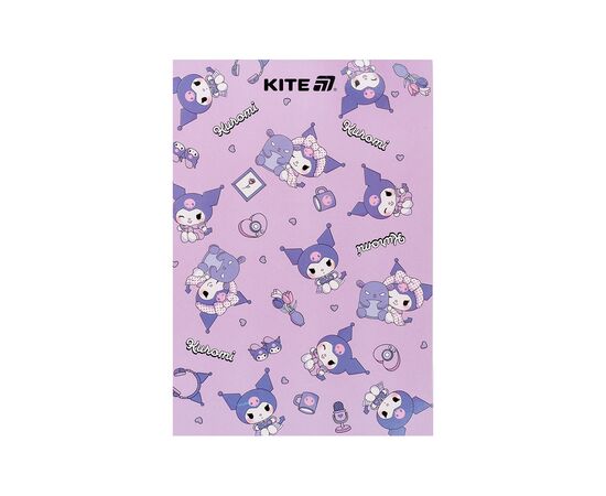 Блокнот Kite Kuromi A5, 50 листов, клетка (HK25-194-1)