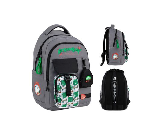 Рюкзак школьный Kite Education teens 2597L Rick & Morty (RM25-2597L)
